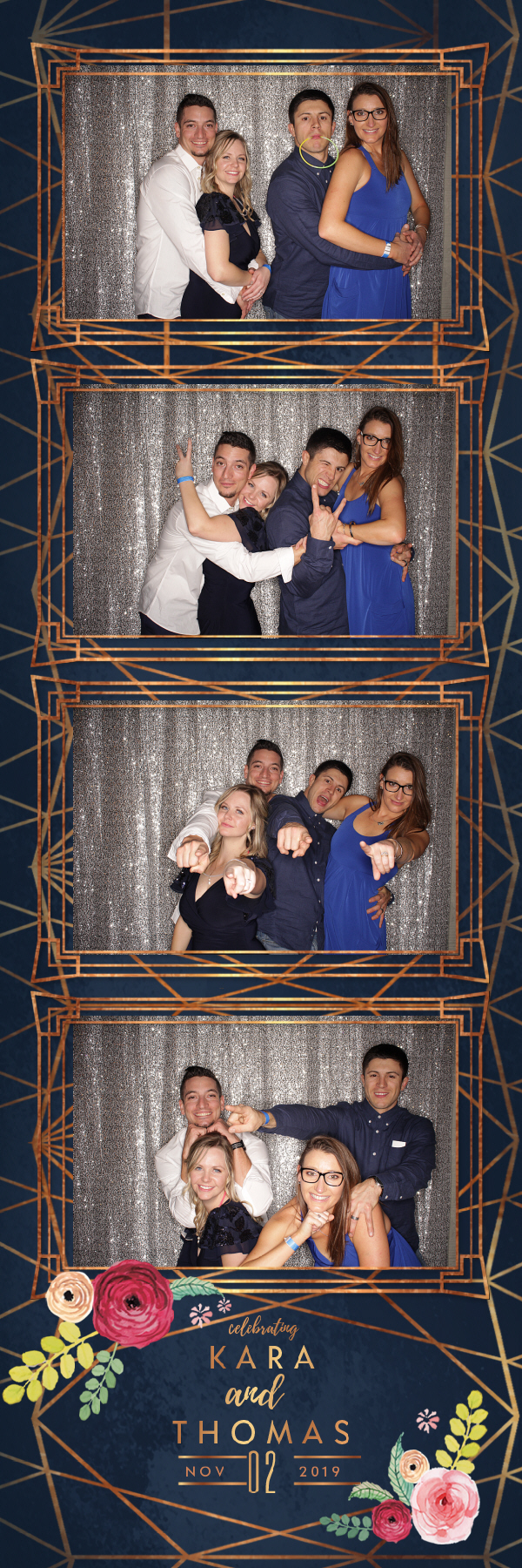 Kara and Thomas Wedding | View more photos from the event at gallery.photoboothbillings.com/u/PhotoBoothBillings/Kara-and-Thomas-Wedding